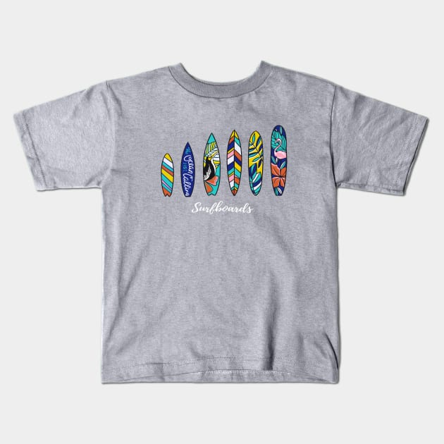 Ocean Calling Kids T-Shirt by arexzim